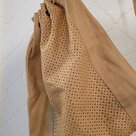 Leather Backpack Sling Bag - Picture 3 of 9